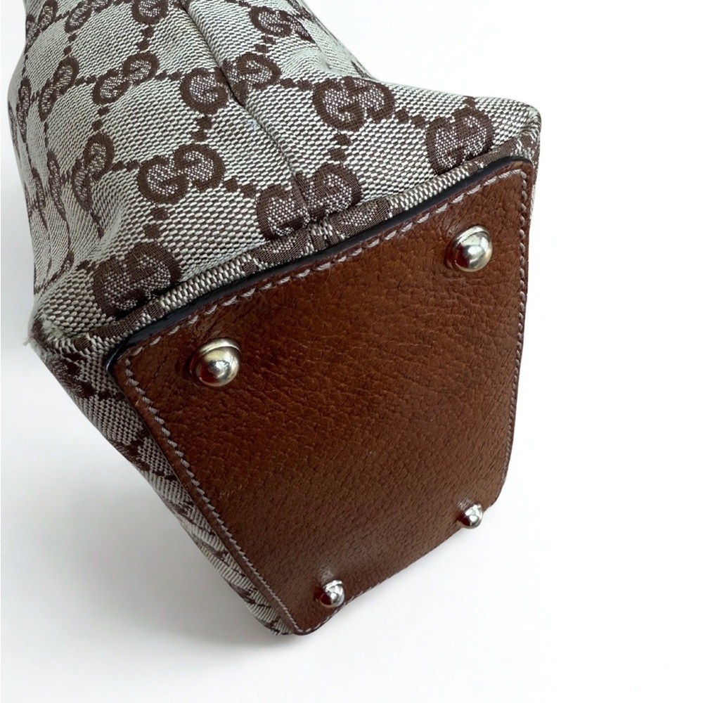 ✨ AUTHENTIC Gucci Bamboo Flora Canvas Tote Bag - w/ COA and Dust Bag✨ - Picture 5 of 11